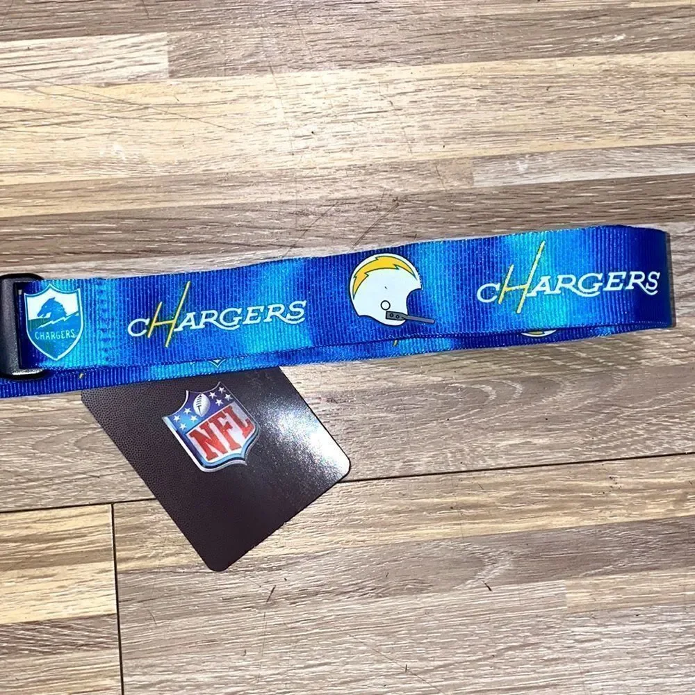 NFL Los Angeles Chargers THROWBACK RETRO Deluxe Lanyard Breakaway Football chain